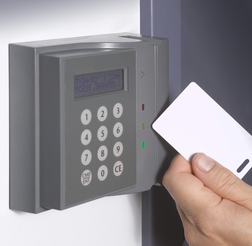 professional key card door access installation